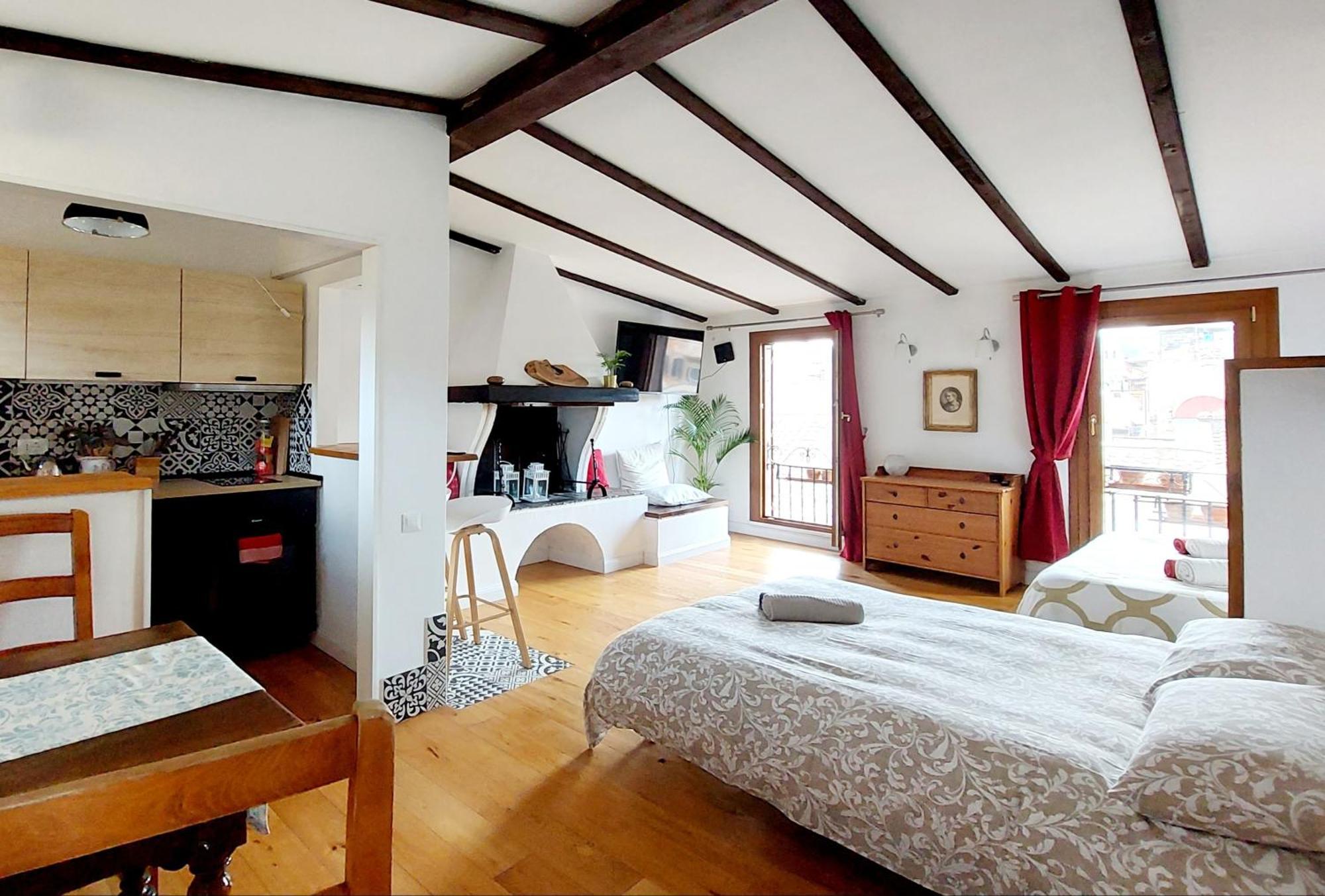 רומא Mattia'S Penthouse - View Over Trastevere Roofs חדר תמונה
